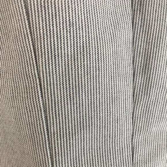 NWOT Ann Taylor Loft Striped V-neck Button Front Vest with Collar Size M - Picture 7 of 13